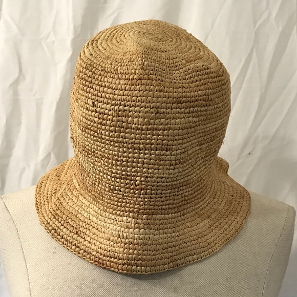 J Crew Straw Bucket Hat 